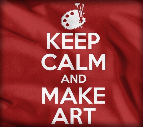 Keep Calm Make Art Asheville Print Shop And Screen Printing 