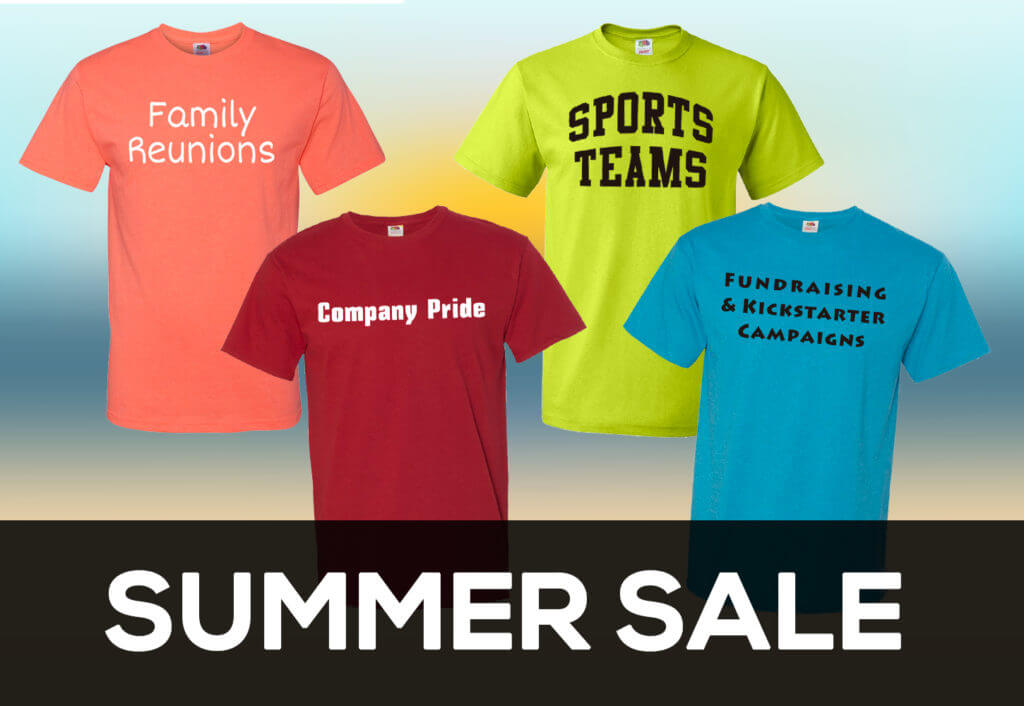 Summer T-Shirt Sale