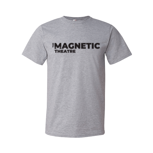 The Magnetic Theatre Unisex - Heather Grey - Asheville Print Shop & Screen